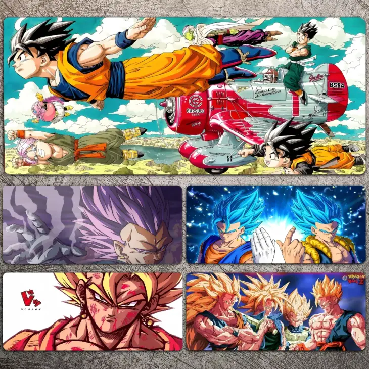 Anime D-Dragon Ball Z Super Mousepad Mouse Pad Laptop Gaming Accessories Large Desk Mat Computer Gamer Keyboard Rug Carpet