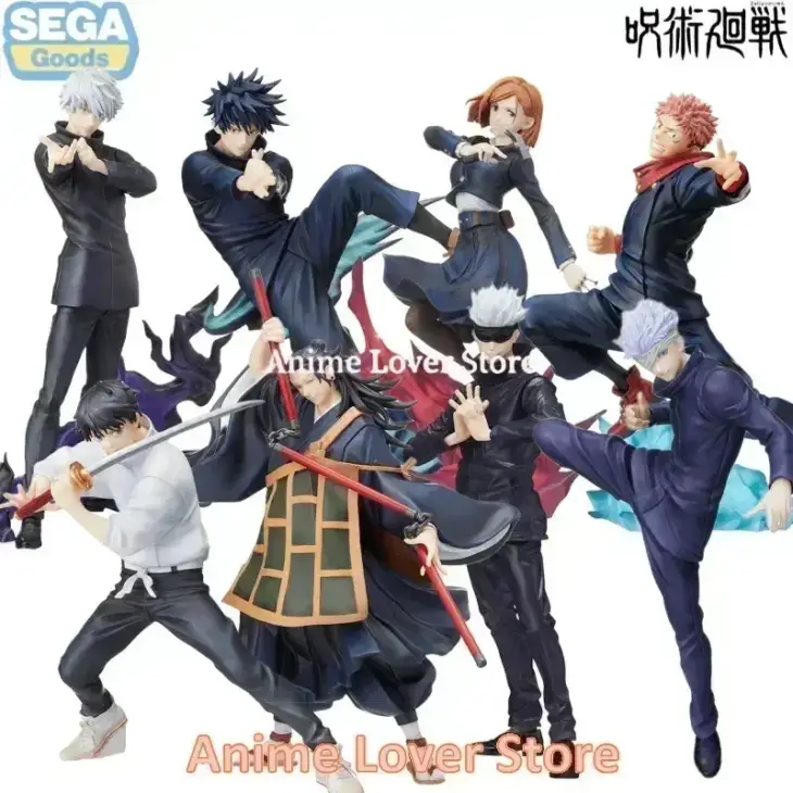 Premium Jujutsu Kaisen Gojo & Megumi Collectible Figures
