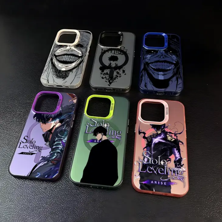 Shadow Monarch Phone Case - Solo Leveling Premium