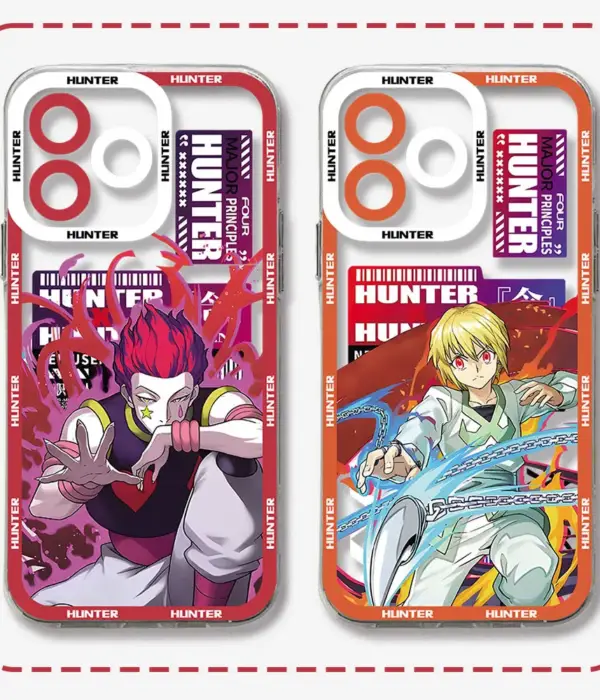 Hunter X Hunters Clear Phone Case For Samsung Galaxy S25 S24 S23 S22 Ultra S21 FE S20 Plus A15 A25 A35 A55 Shockproof Back Cover 1