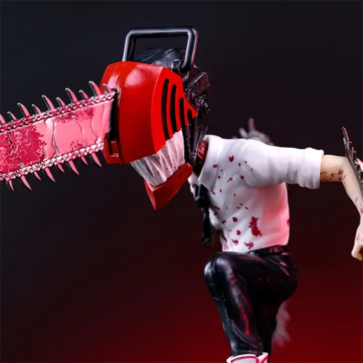 17cm Chainsaw Man Denji Figure PVC Statue Anime Action Figurine Model Collection Adult Toy Doll Desktop Decoration Children Gift - Image 2
