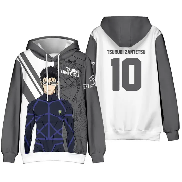 Anime Blue Lock 3D Print Hoodies Men Women Fashion Streetwear Oversized Sweatshirts Hoodie Male Pullovers Tracksuit Man Clothing - Image 2