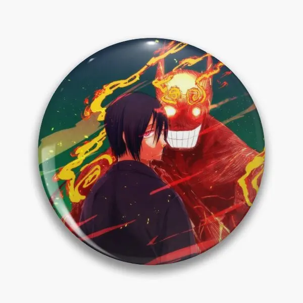 Benimaru Shinmon Fire Force Enen No  Soft Button Pin Lapel Pin Cute Funny Hat Decor Lover Creative Fashion Clothes Women Jewelry 1