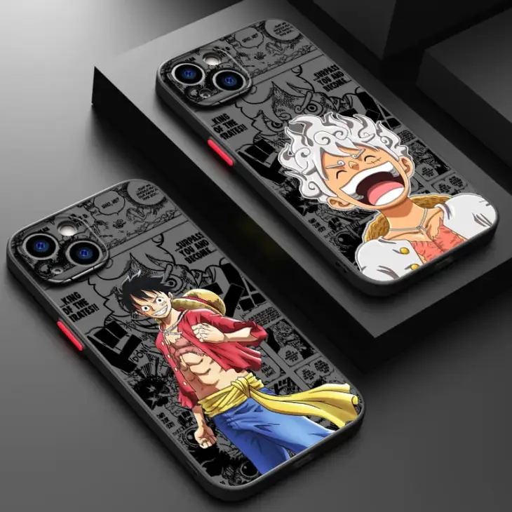One Piece Luffy Premium Frosted iPhone Case Collection