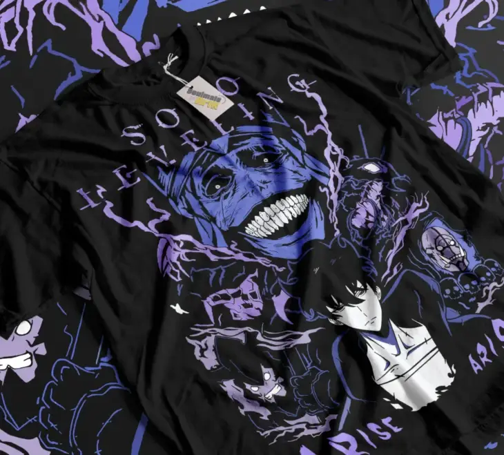 Solo Leveling Sung Jin-Woo Premium Character T-Shirt