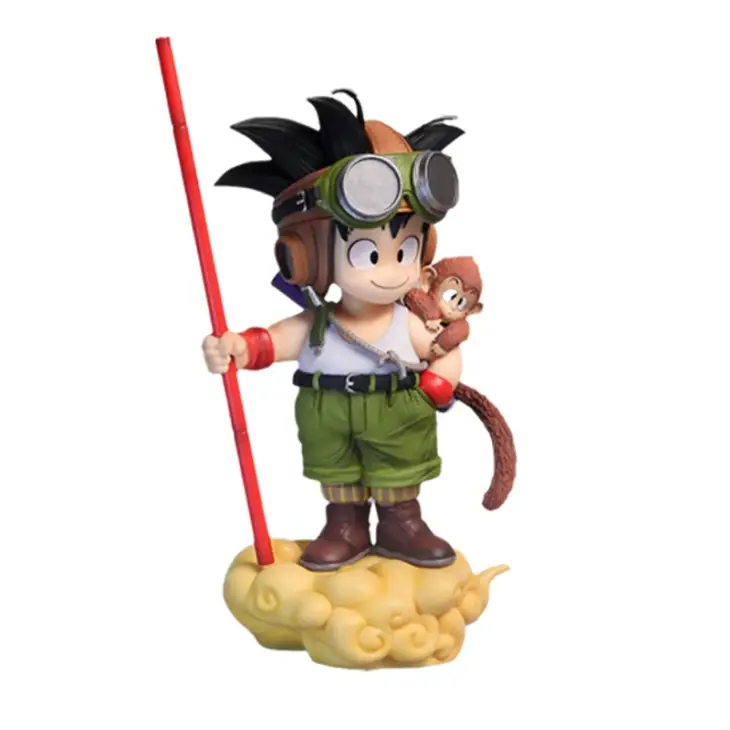 26cm Anime Dragon Ball Action Figure Son Goku With Monkey Figurine Doll PVC Model Toys Adult Collection Statue Children Gifts - Image 2