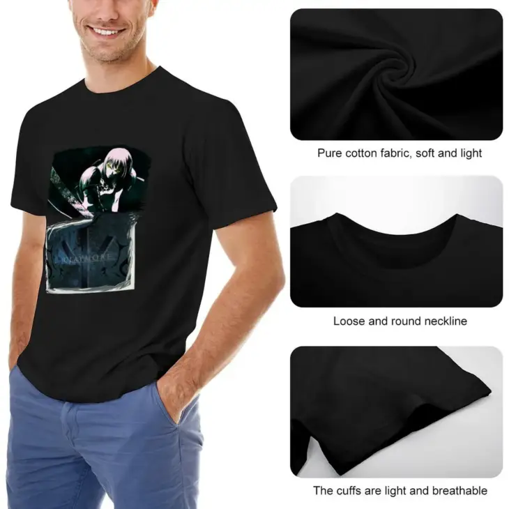 Galatea Claymore Anime Manga Gift Fan T-Shirt vintage cotton graphic tees blacks oversized mens tall t shirts - Image 5