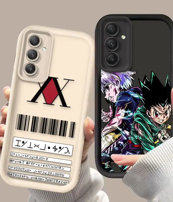 Hunter X Hunters Anime Case for Samsung Galaxy A55 A16 A25 A35 A15 A06 A05 A05S A24 A13 A23 A12 A22 A32 A52 A71 A51 4G Cover 1