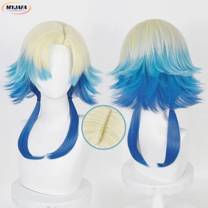 Anime Blue Lock Wigs Bachira Meguru Hyoma Chigiri Nagi Seishirou Isagi Yoichi Mikage Reo Sae Itoshi Kunigami Rensuke Cosplay Wig - Image 3
