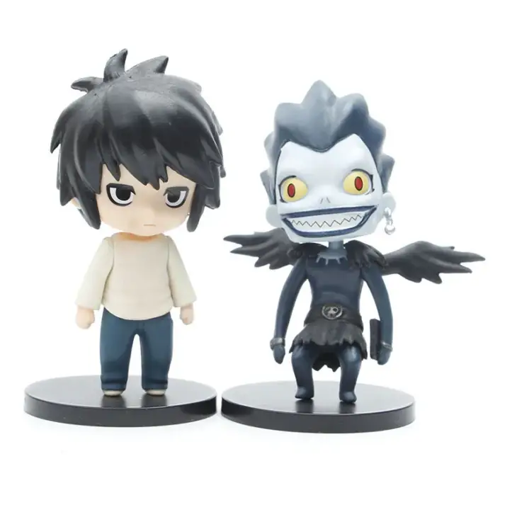 10CM DEATH NOTE Anime Figure Yagami Light PVC Action Figure L Ryuuku Ryuk Figurine Model Collectible Model Toys Kid Gift - Image 5