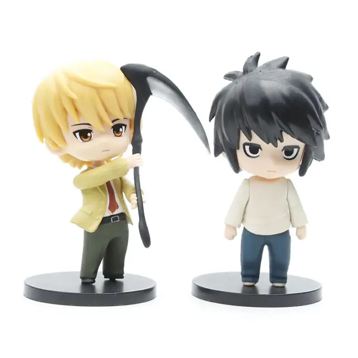 10CM DEATH NOTE Anime Figure Yagami Light PVC Action Figure L Ryuuku Ryuk Figurine Model Collectible Model Toys Kid Gift - Image 4