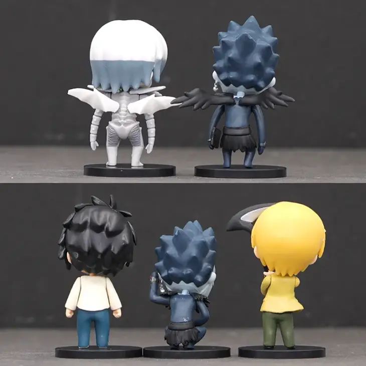 10CM DEATH NOTE Anime Figure Yagami Light PVC Action Figure L Ryuuku Ryuk Figurine Model Collectible Model Toys Kid Gift - Image 2